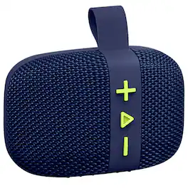 Fisher Studio Pro - ECO GO Waterproof Portable Bluetooth Speaker with FM Radio, SBT294 - Navy Blue