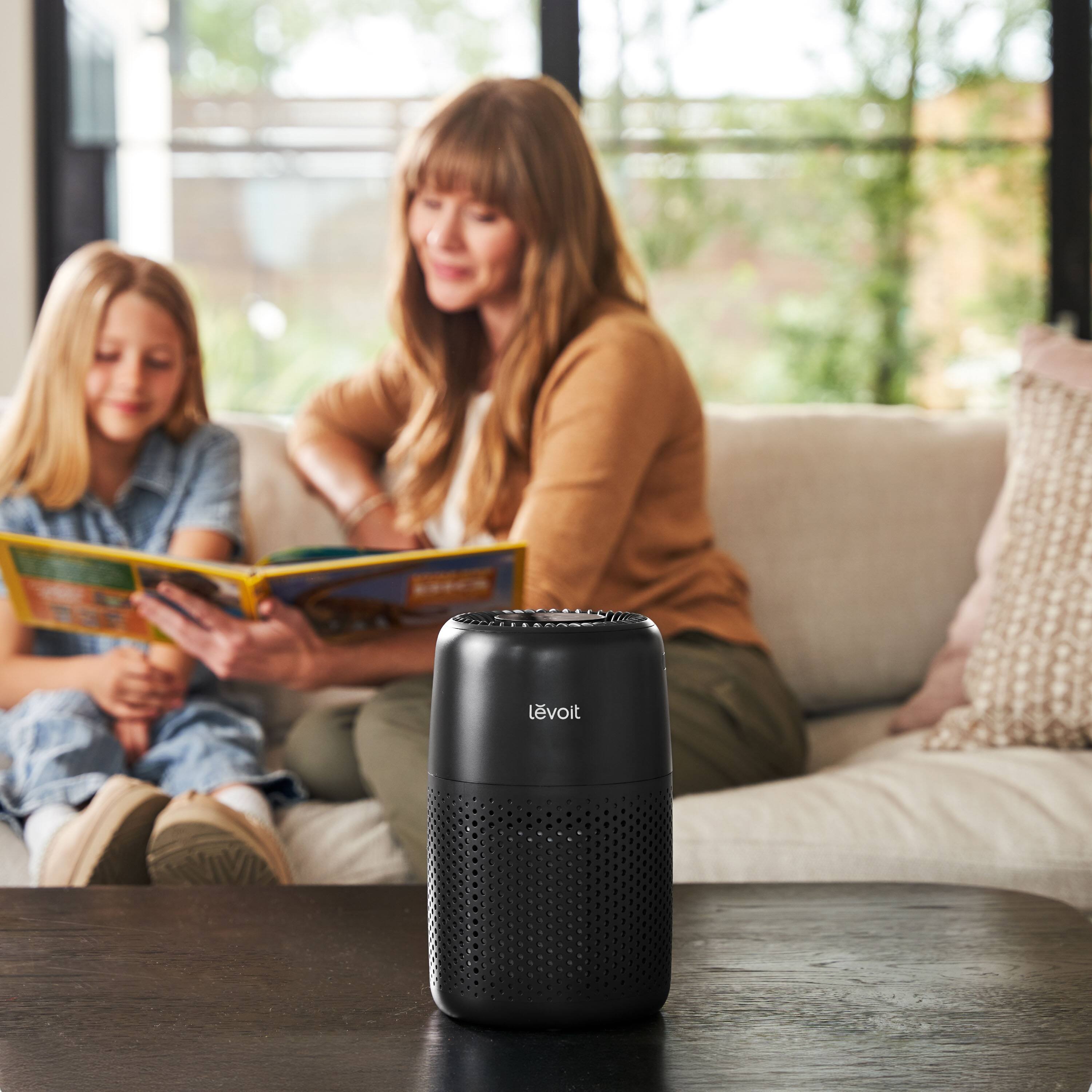 Alt View 7. Levoit - Levoit Core Mini with Night light - Space Grey.