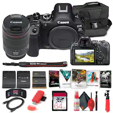 Canon EOS R6 Mark II
Canon 24-105mm Lens
Canon EOS R6 Mark II Camera
Canon Battery Charger
Canon Battery
Canon SDXC 64GB Memory Card
Canon USB Cable
Canon Lens Hood
Canon Camera Bag
PHOTO Mira
VideoStudio
Painter Essentials 7
PaintShop Pro 2015
AfterShot Pro
Ultima SP XC 64GB
CLEAN SAVE
Ultima SD Card Case