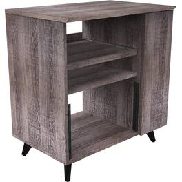 Glorious - Modular Side Rack (Walnut) - Brown