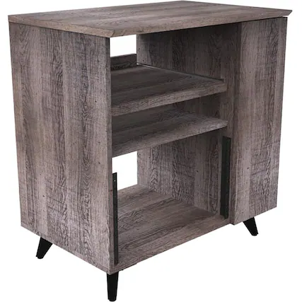 Front. Glorious - GLORIOUS Modular Side Rack (Walnut) - Brown.