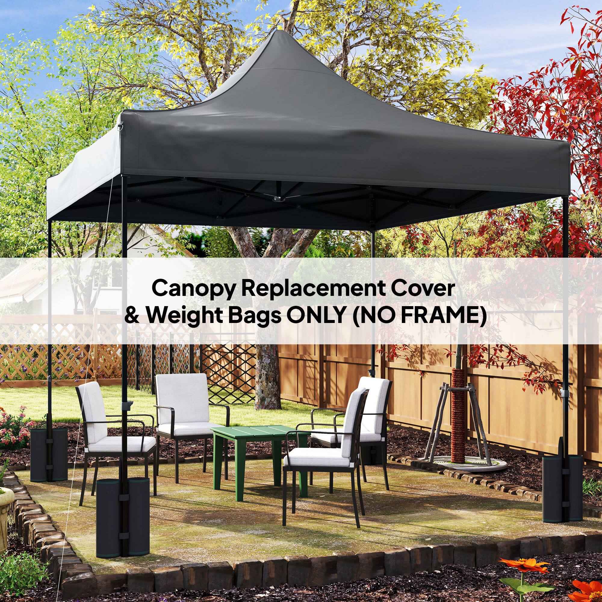 Canopy Replacement Cover & Weight Bags ONLY (NO FRAME)