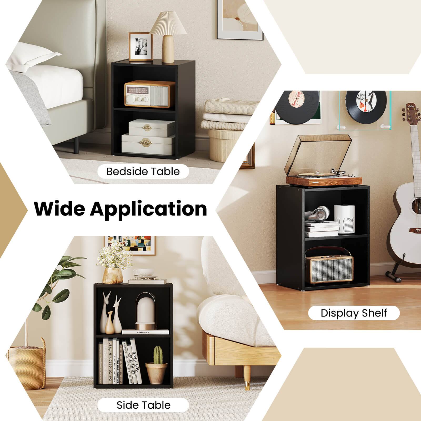 Bedside Table Wide Application Display Shelf

- Bedside Table
- Display Shelf
- Side Table