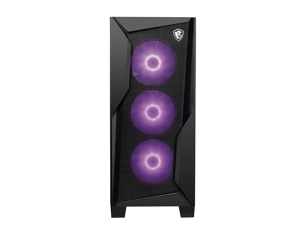 Alt View 2. MSI - MSI Codex R2 AI B2NVL7-444US Gaming Desktop U7 265 32GB 1TB SSD RTX 5060 - Black.