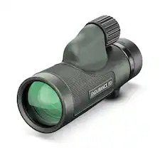 Front. Hawke - Hawke Sport Optics Endurance ED 10x42mm Monocular, Green - Black.