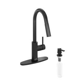 Infrared Sensor Pull Down Kitchen Faucet Sensitive Motion Low Lead Water Safe Ceramic Valve Deck Plate Black