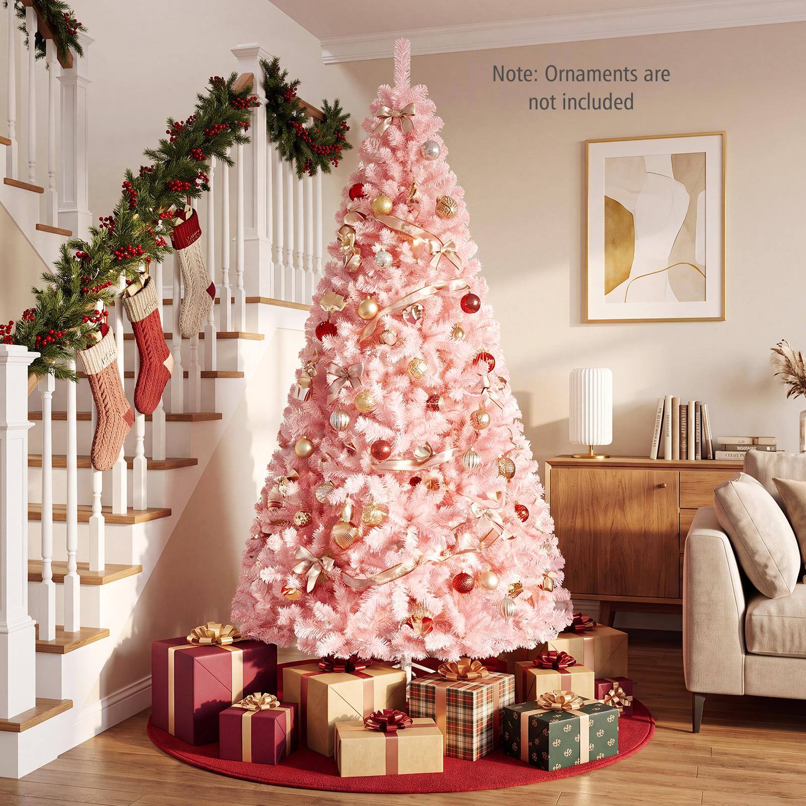 Note: Ornaments are not included