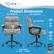 Left. Click365 - Transform 2.0 Extra Comfort Ergonomic Mid-Back Desk Chair - Light Gray.