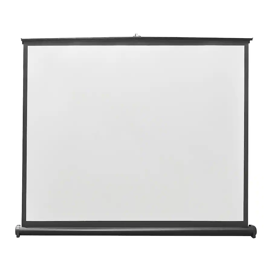 50 Inch Projection Screen Pyle 50 Inch Projector Screen Portable Floor Standing Fold Out Roll Up ...