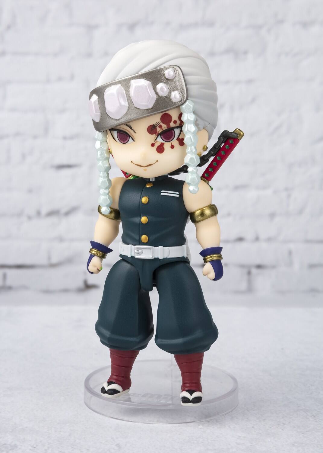 Alt View 3. Bandai - Tamashii Nations - Demon Slayer - Uzui Tengen, Bandai Spirits Figuartsmini   - COLLECTIBLES - Multicolor.