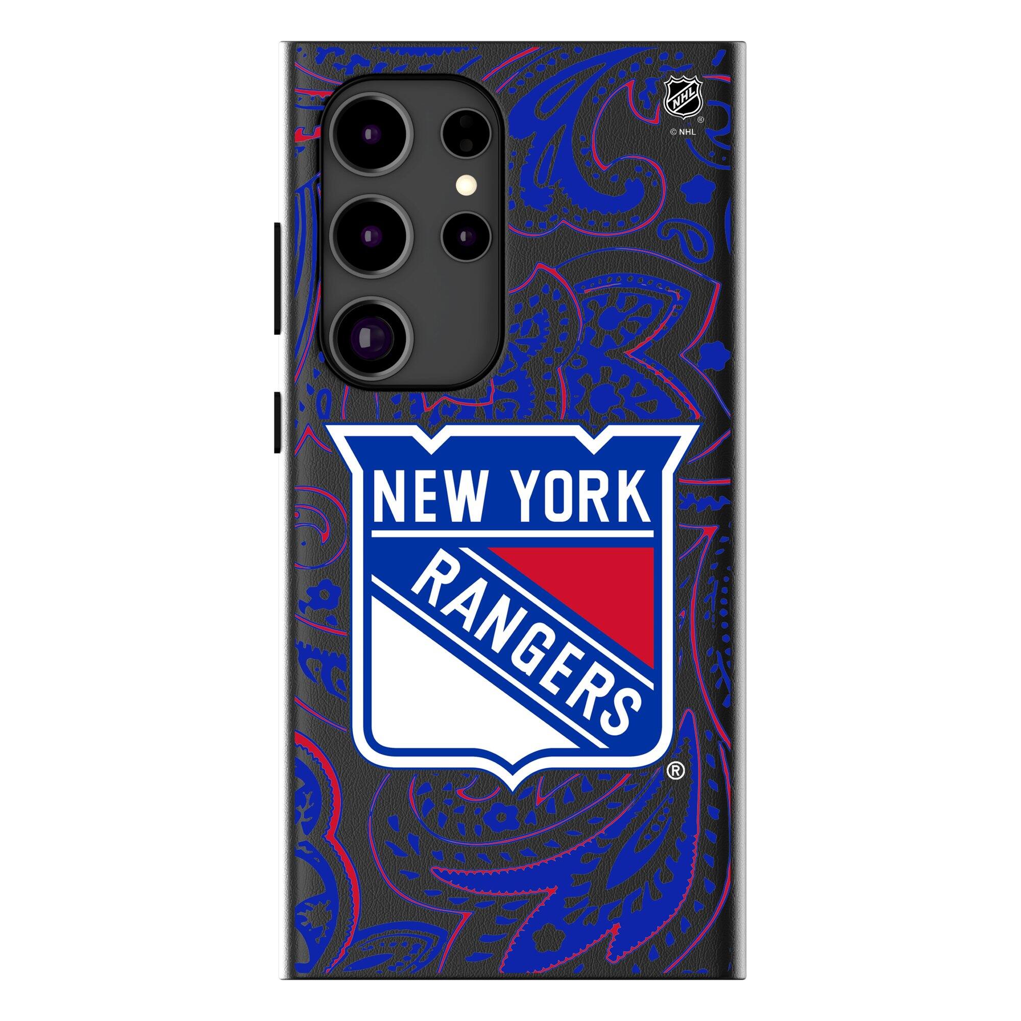 Keyscaper - NHL - New York Rangers Paisley Galaxy Magnetic Bump Case - S25 - Black price history on PriceWatchPro