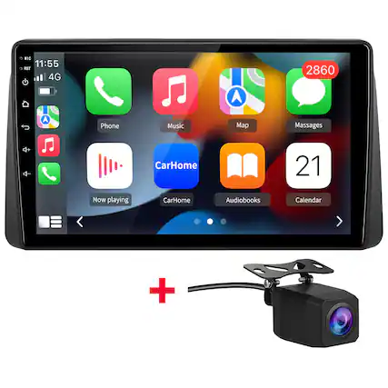 MIC 11:55 RST 4G 2860
A Phone Music Map Massages CarHome 21
Now playing CarHome Audiobooks Calendar