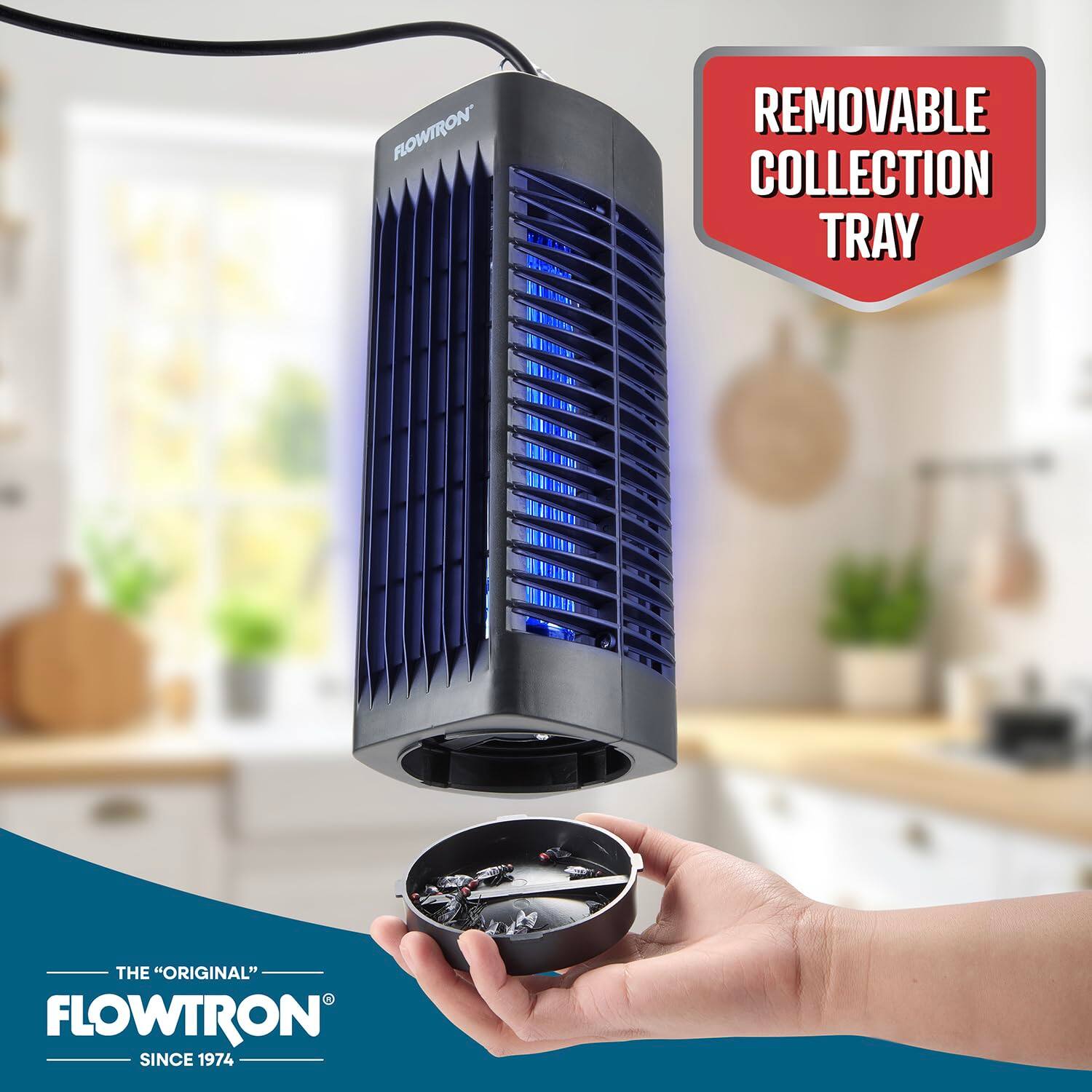 FLOWTRON® REMOVABLE COLLECTION TRAY  
THE "ORIGINAL" FLOWTRON® SINCE 1974