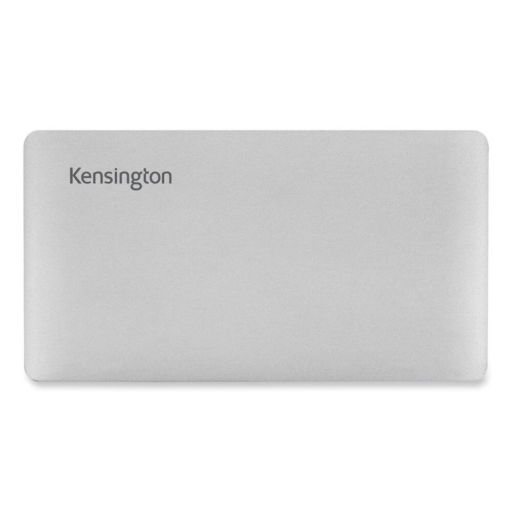 Back. Kensington - K38410NA SD2480T Thunderbolt 3 Dual 4K Docking Station - Silver/Black - Silver/Black.