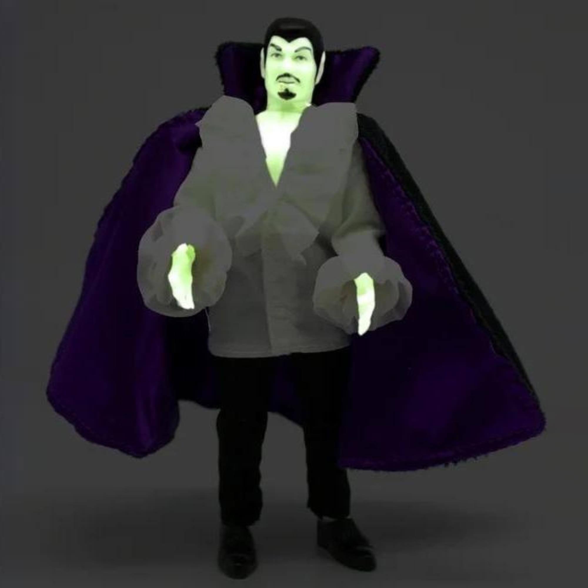 Alt View 10. PopMarket - Mego - Dracula 8" Glow in the Dark Action Figure   - COLLECTIBLES - Multicolor.