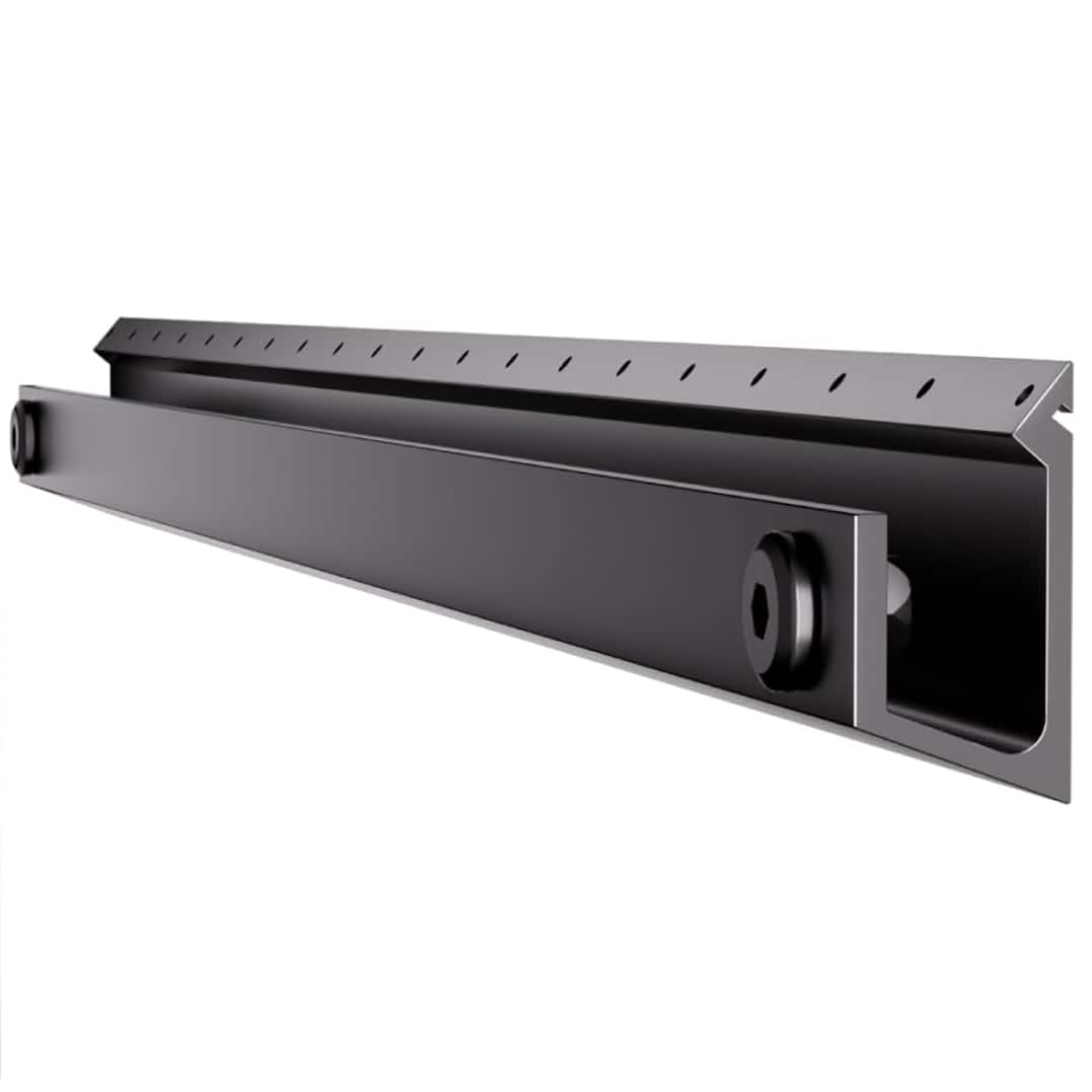 Dazzed Corner - TV Wall Mount for 32-75" TVs, Low Profile TV Bracket Hanger, Max VESA 600x400mm, Hold up to 150 lbs - Black
