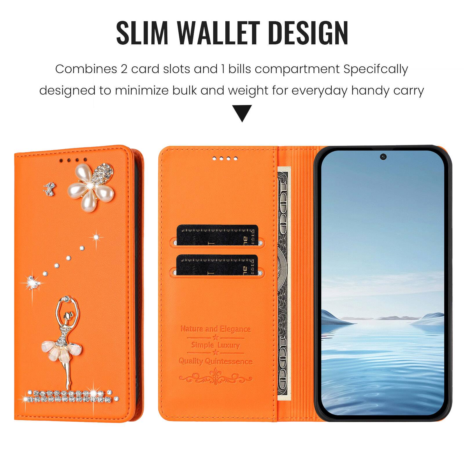 SLIM WALLET DESIGN  
Combines 2 card slots and 1 bills compartment  
Specifically designed to minimize bulk and weight for everyday handy carry  

Nature and Elegance  
Simple Luxury  
Quality Quintessence