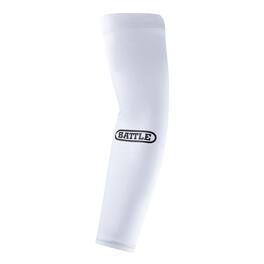 Battle Sports - Adult Performance Football Full Arm Sleeves - L/XL - White/Black