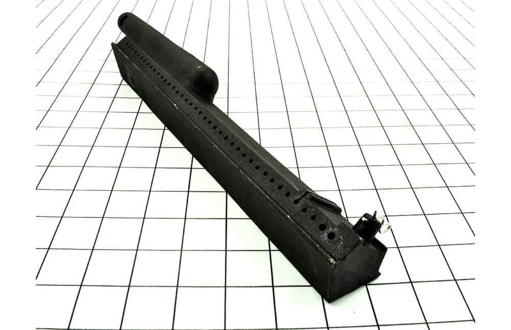 Music City Metals - MCM202490114 burner, pipe, cast iron, 13.75 x 2; Chb