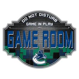 Fan Creations - Vancouver Canucks 12'' Game Room Tavern Sign - Multicolor