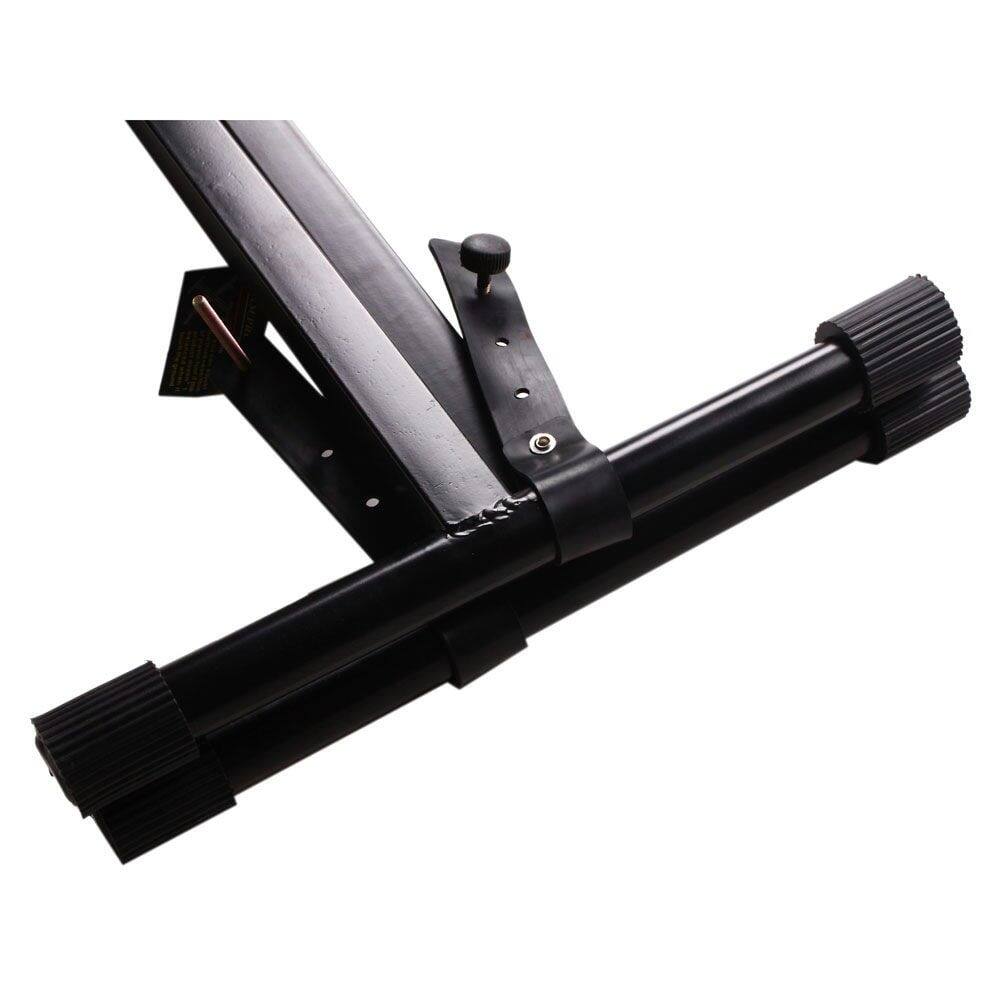 Alt View 7. Kadyn - Kadyn XType Keyboard Support Stand, Adjustable Folding Music Instrument Stool Seat Black, For Concert Halls, Black - Black.