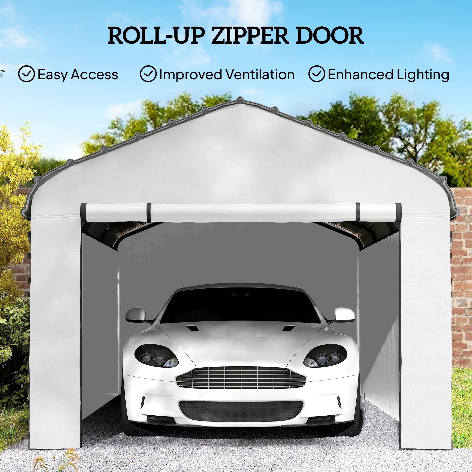 ROLL-UP ZIPPER DOOR

- Easy Access
- Improved Ventilation
- Enhanced Lighting