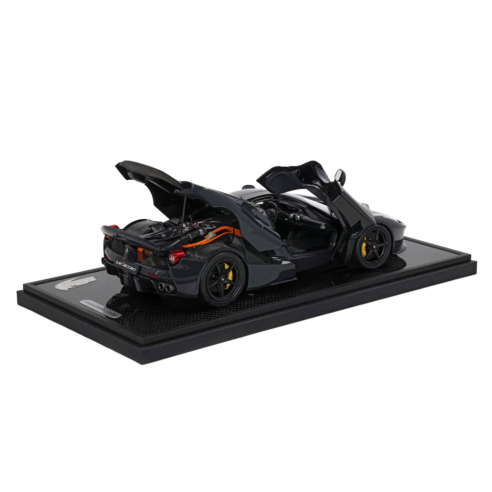 Alt View 6. BBR - Ferrari LaFerrari Full Carbon Fiber With Display Case Limited Edition to 200 pieces Worldwide 1/18 Model Car by BBR.