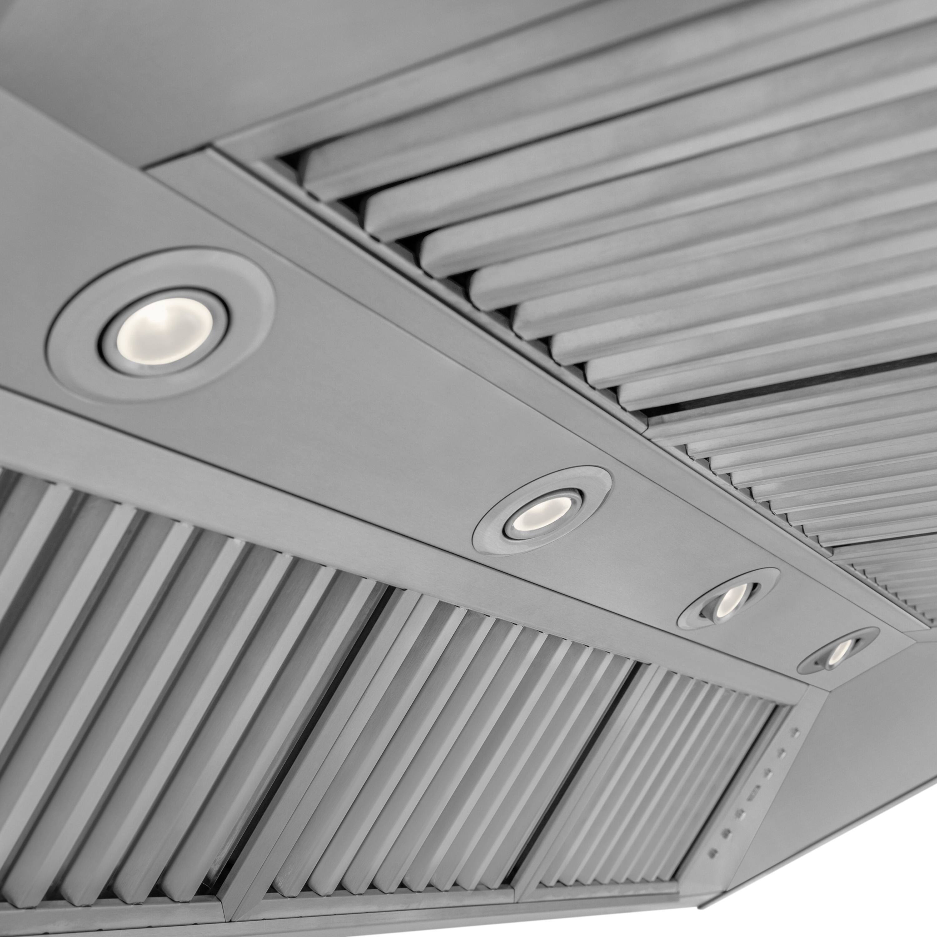Alt View 1. ZLINE - ZLINE 48 in. Ducted Wall Mount Range Hood with Dual Remote Blowerd in Stainless Steel (597-RD-48) - Stainless Steel.