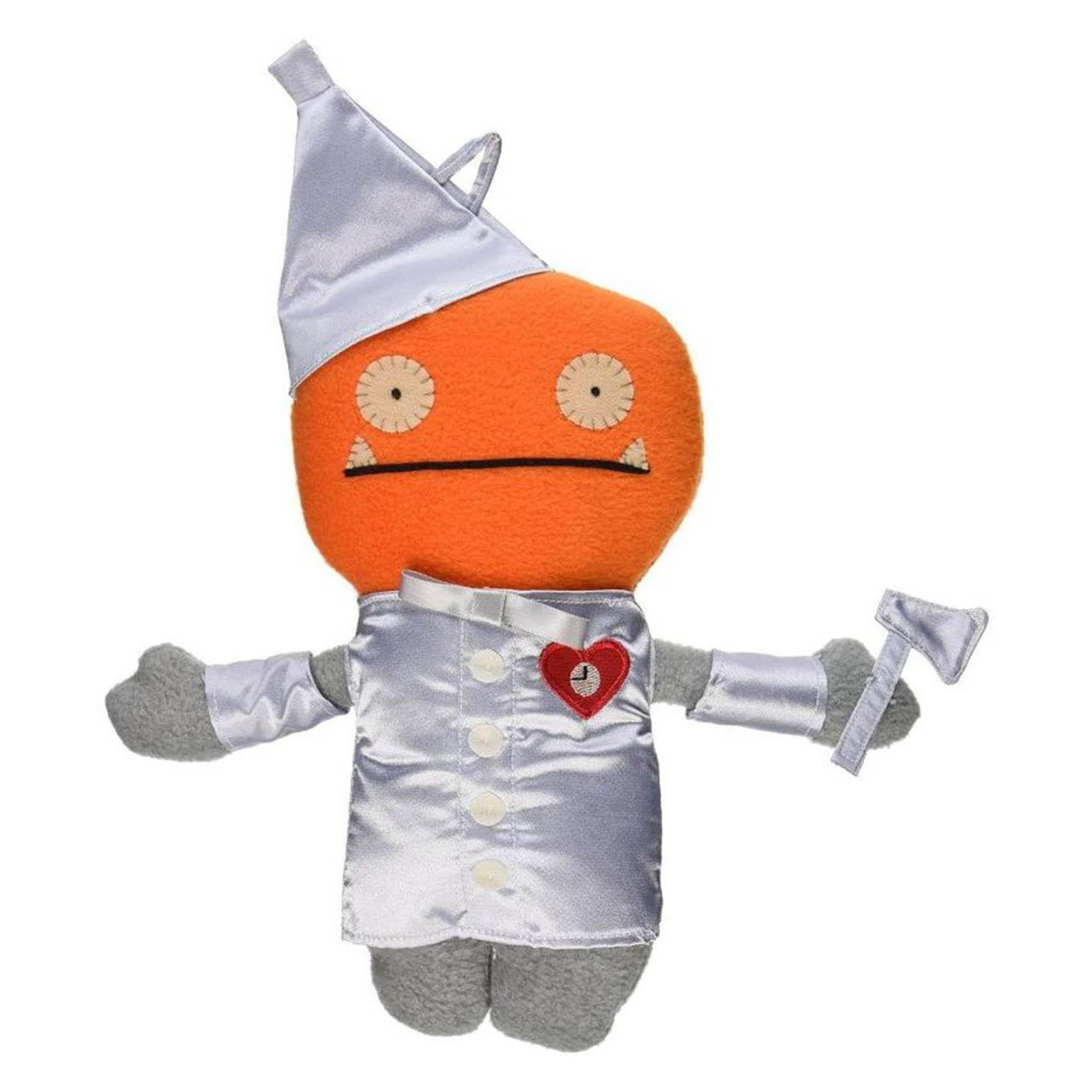 Front. Enesco - Ugly Dolls Wizard of Oz 13" Plush: Wage as Tin Man - Orange.