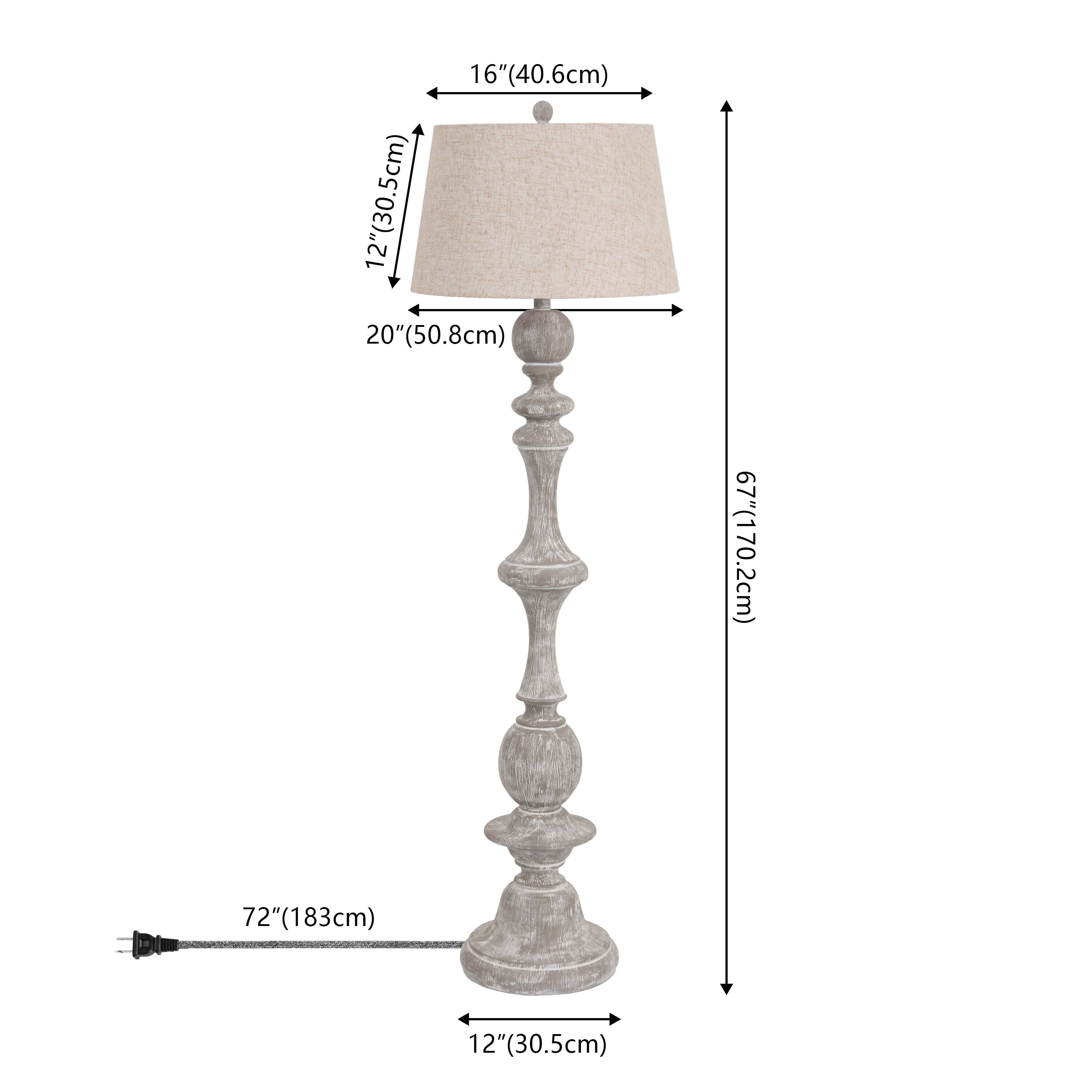 16" (40.6cm)  
12" (30.5cm)  
20" (50.8cm)  
67" (170.2cm)  
72" (183cm)  
12" (30.5cm)