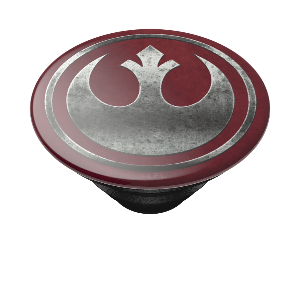 Alt View 4. PopSockets - Adhesive PopGrip Universal Grip & Stand for Cell Phones - Star Wars - Rebel Icon.