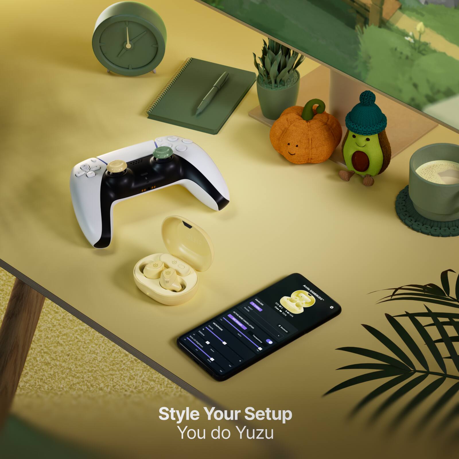 GLHF

of

- - -
MAGALITYA - - - I TAMOLLATION -
I JM , %0% $1.22

Anyth GAMEBUDS

-
Style Your Setup
You do Yuzu
