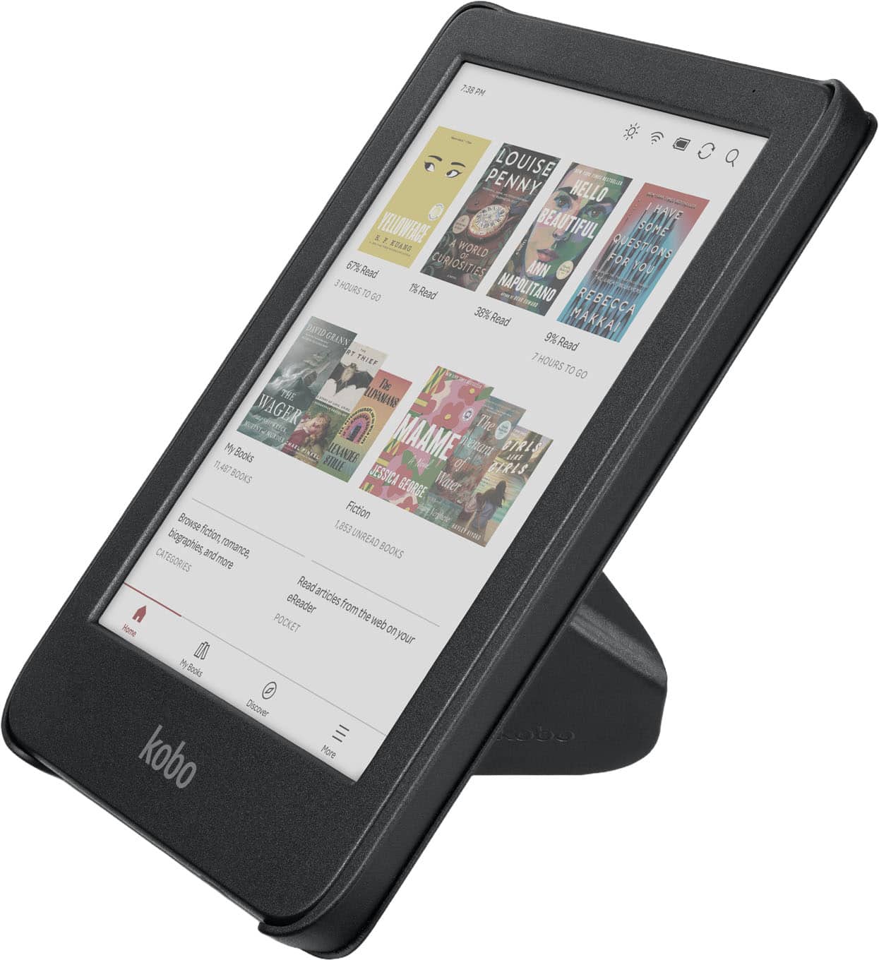 Kobo Clara Colour/BW SleepCover Case Black - Best Buy