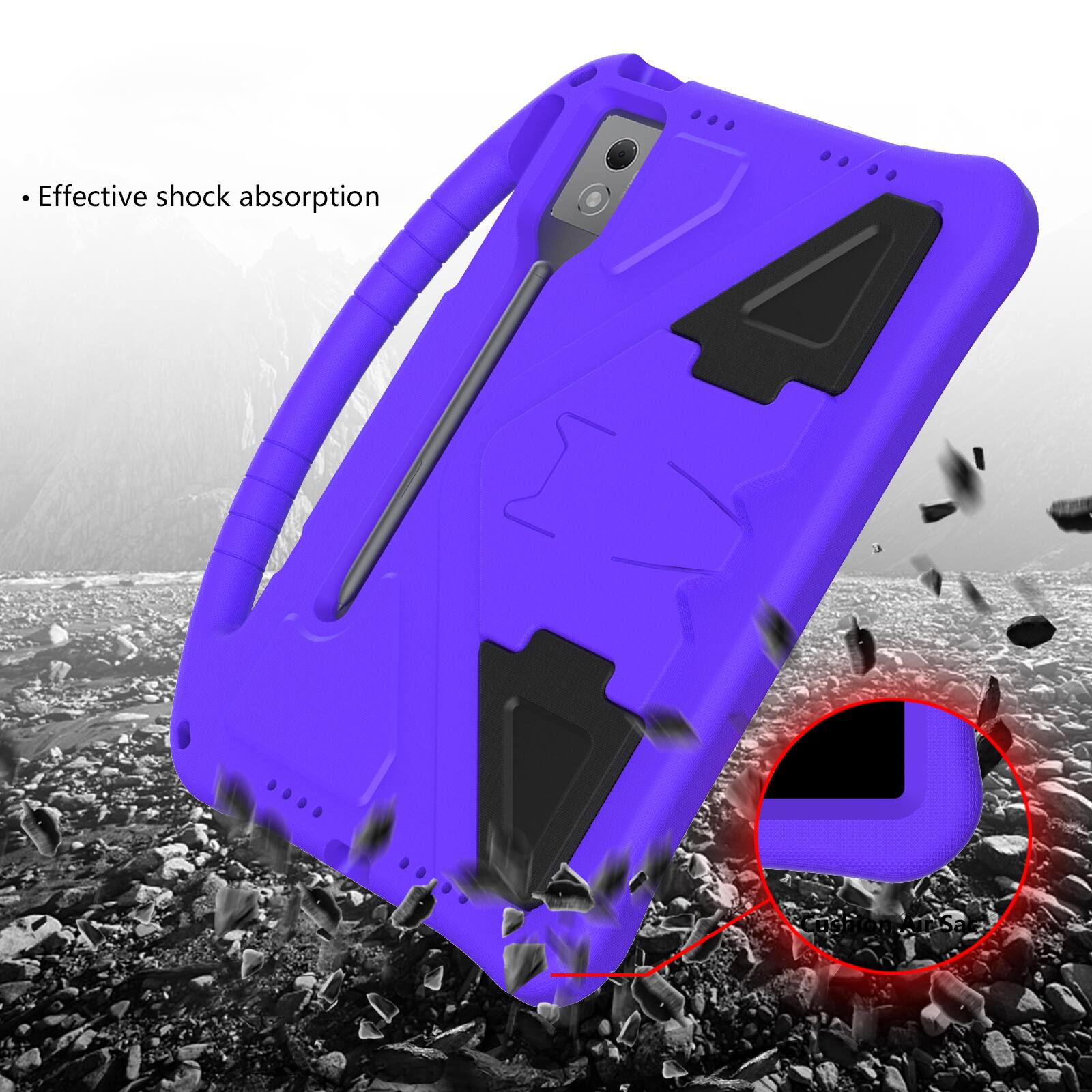 Effective shock absorption