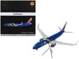 GeminiJets - Boeing 737-800 Southwest Airlines Nevada One N8646B Tail Stripes Flaps Down Gemini 200 1/200 Model Plane - Blue