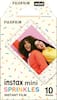 FUJIFILM instax mini SPRINKLES 10 INSTANT FILM Sheets