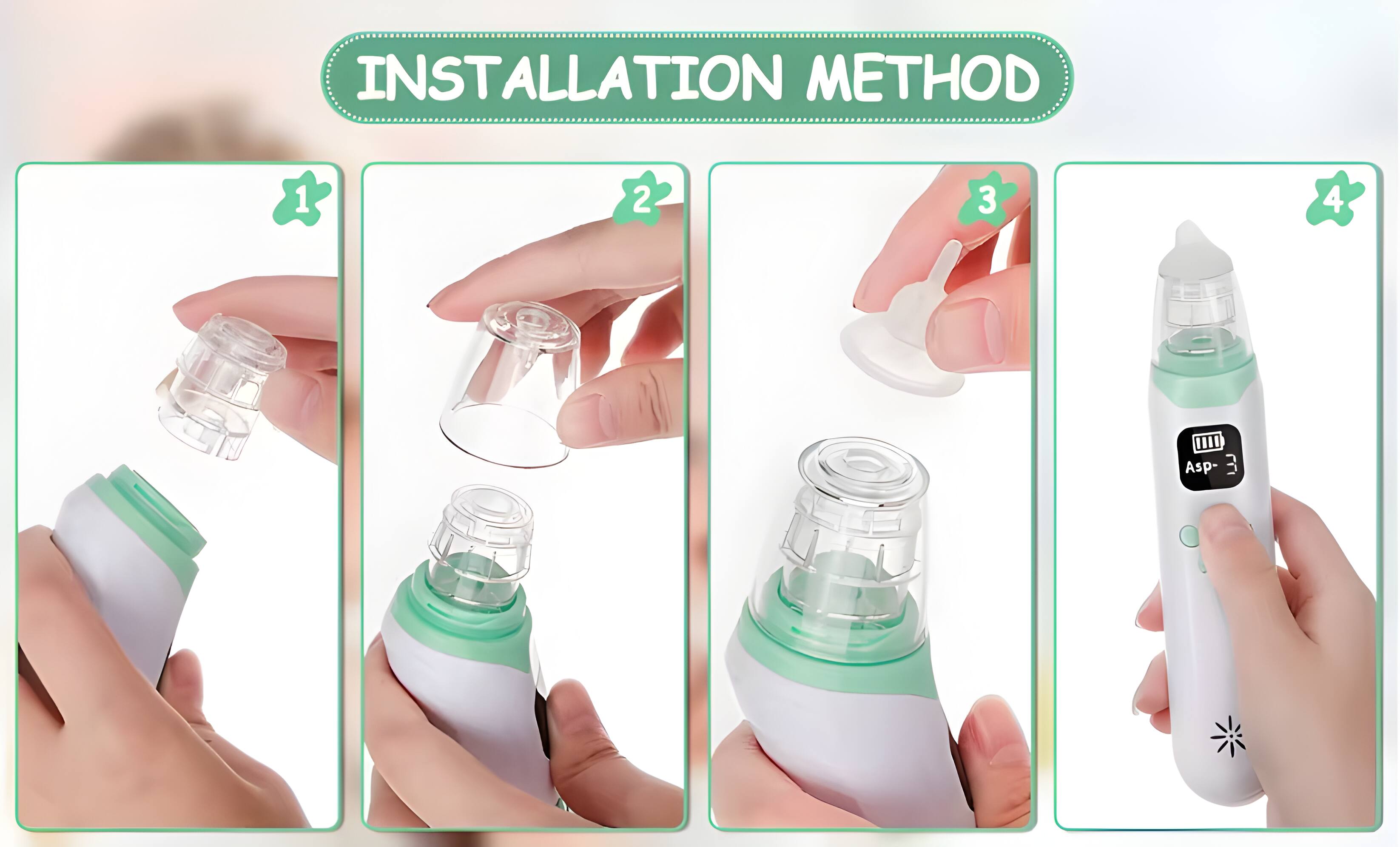 Installation Method

1. 
2. 
3. 
4. Asp-3