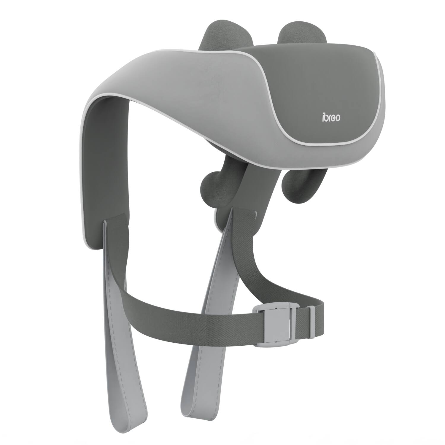 Left. iBreo - Neck and Shoulder Massager Neck S - Gray.