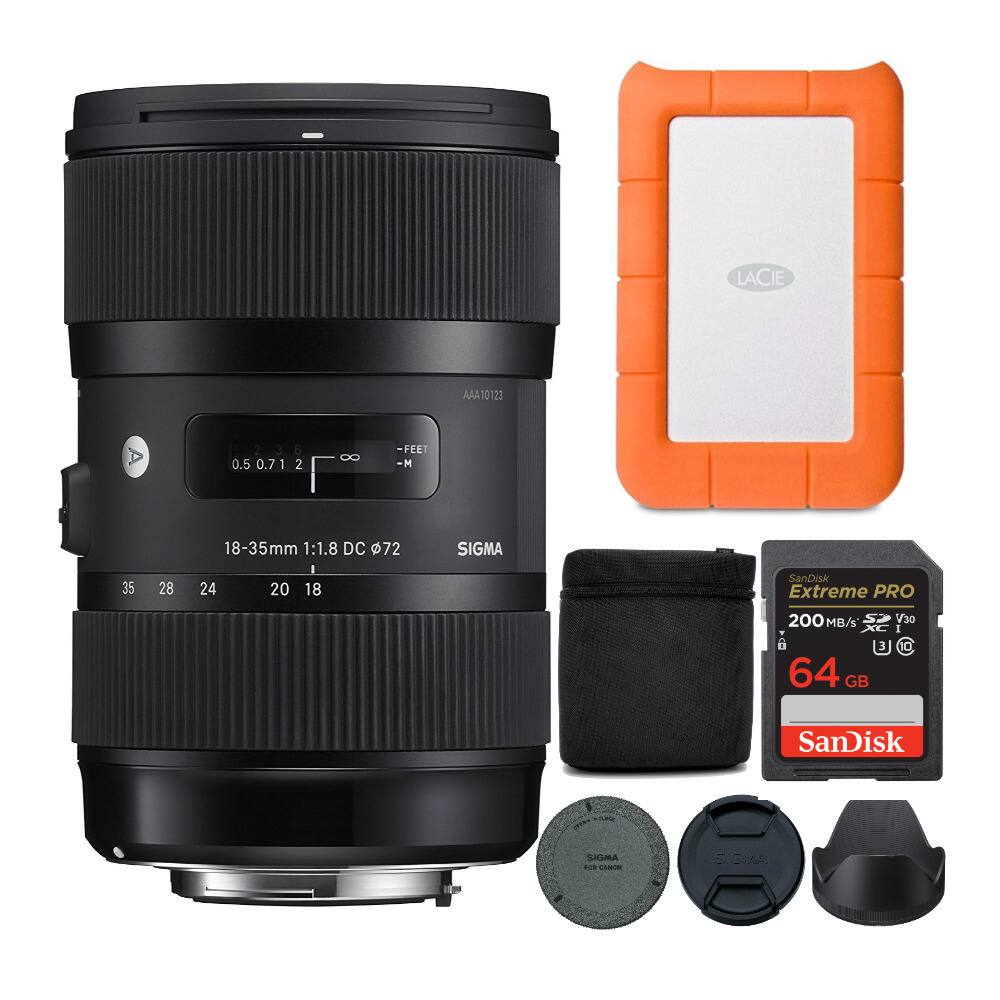 SIGMA 18-35mm f/1.8 DC レンズ Amazon.com : Sigma 18-35mm F1.8 Art DC HSM Lens for Canon