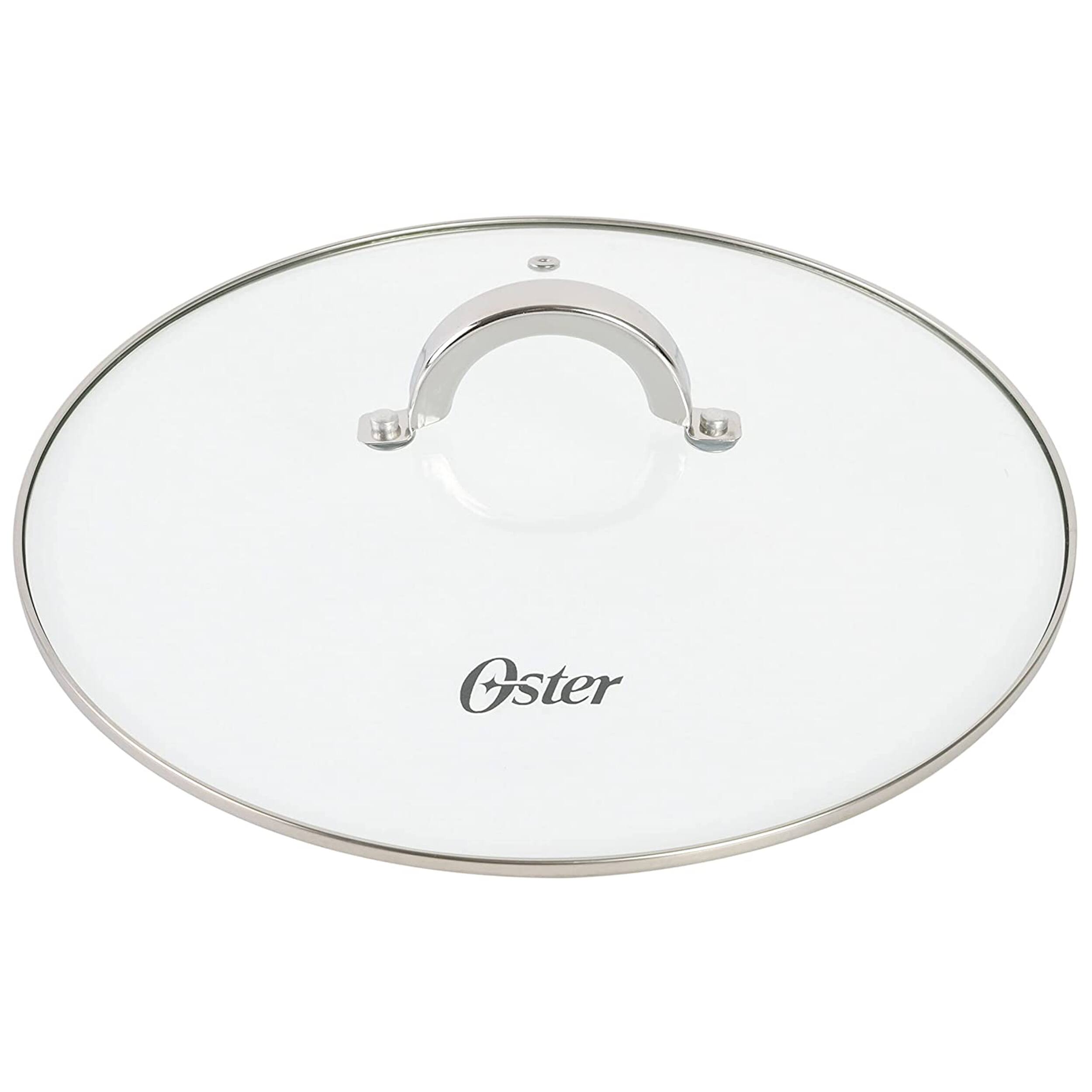 Alt View 4. Oster - Oster Sangerfield 3 Piece 11 Inch Stainless Steel Everyday Pan with Steamer and Lid - Silver.
