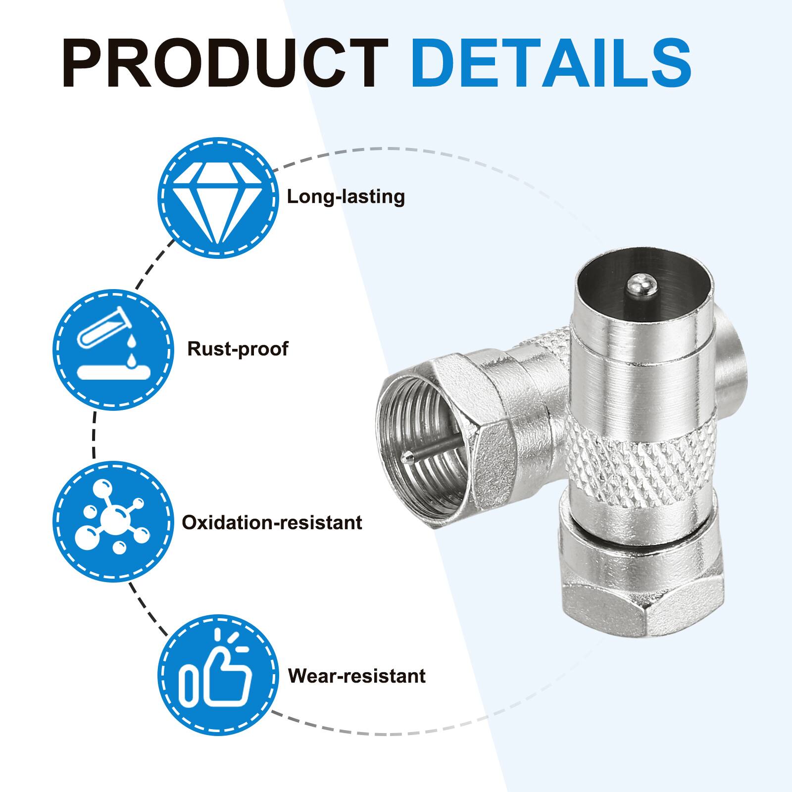 PRODUCT DETAILS

- Long-lasting
- Rust-proof
- Oxidation-resistant
- Wear-resistant