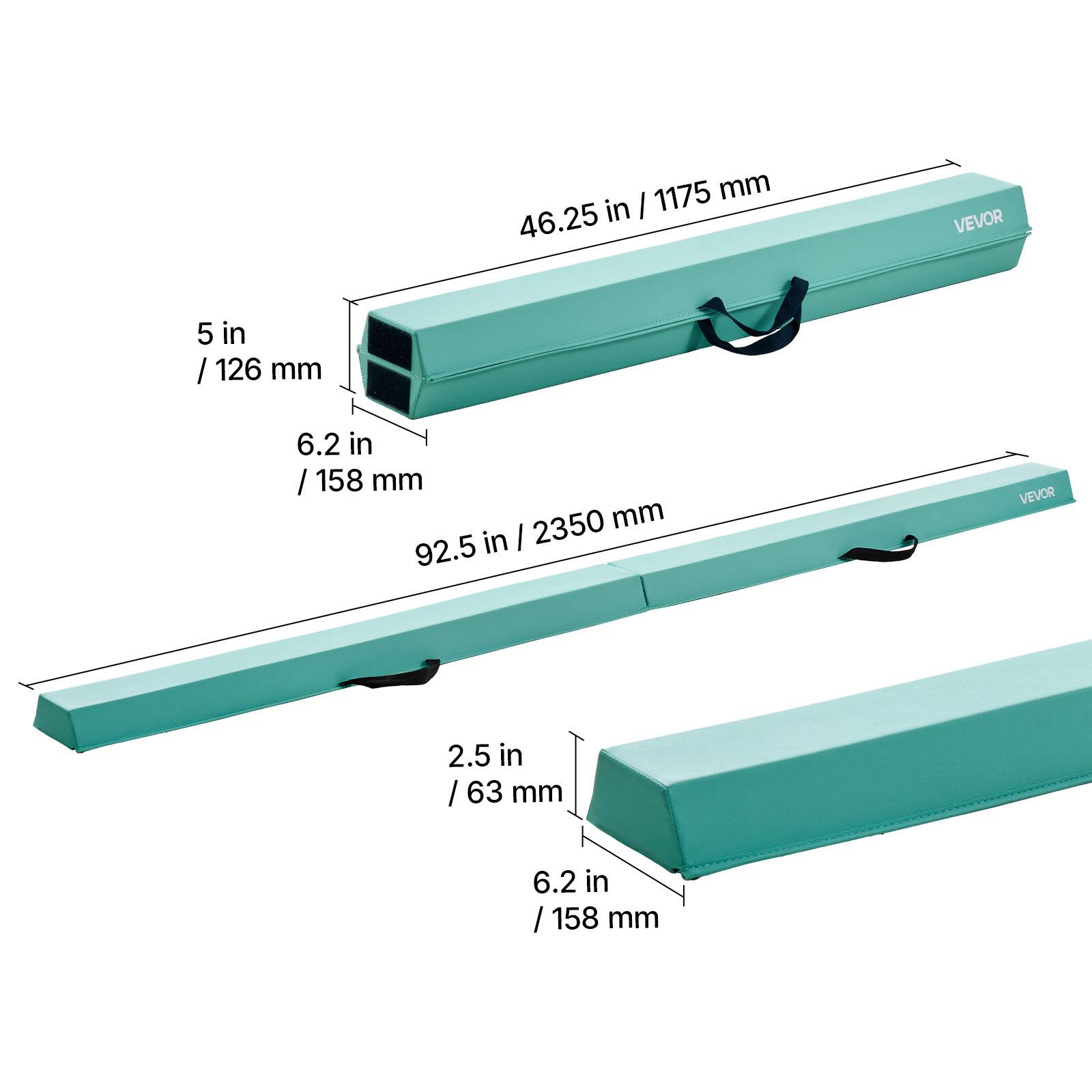 1175 mm in / 46.25 in  
126 mm / 5 in  
158 mm / 6.2 in  
2350 mm / 92.5 in  
63 mm / 2.5 in  
158 mm / 6.2 in