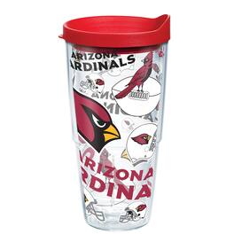 Tervis - Arizona Cardinals 24oz. All Over Classic Tumbler - Multicolor