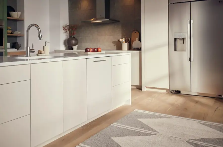 Alt View 25. LG - STUDIO 24" Top Control Smart Built-In Stainless Steel Tub Panel Ready Built-In Dishwasher with 3rd Rack, QuadWash, 45dBA - Gray.