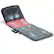 Front. Costway - Costway Foldable Massage Mat Full Body Massager with Heat & 10 Vibration Motors - Gray.