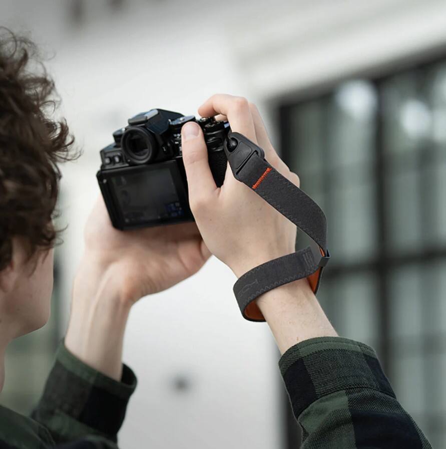 Alt View 2. PGYTECH - PGYTECH Camera Wrist Strap Deep Grey, Magnetic Quick Release Hand Strap for DSLR Mirrorless, 55kg Load, Dyneema Core - Deep Grey.