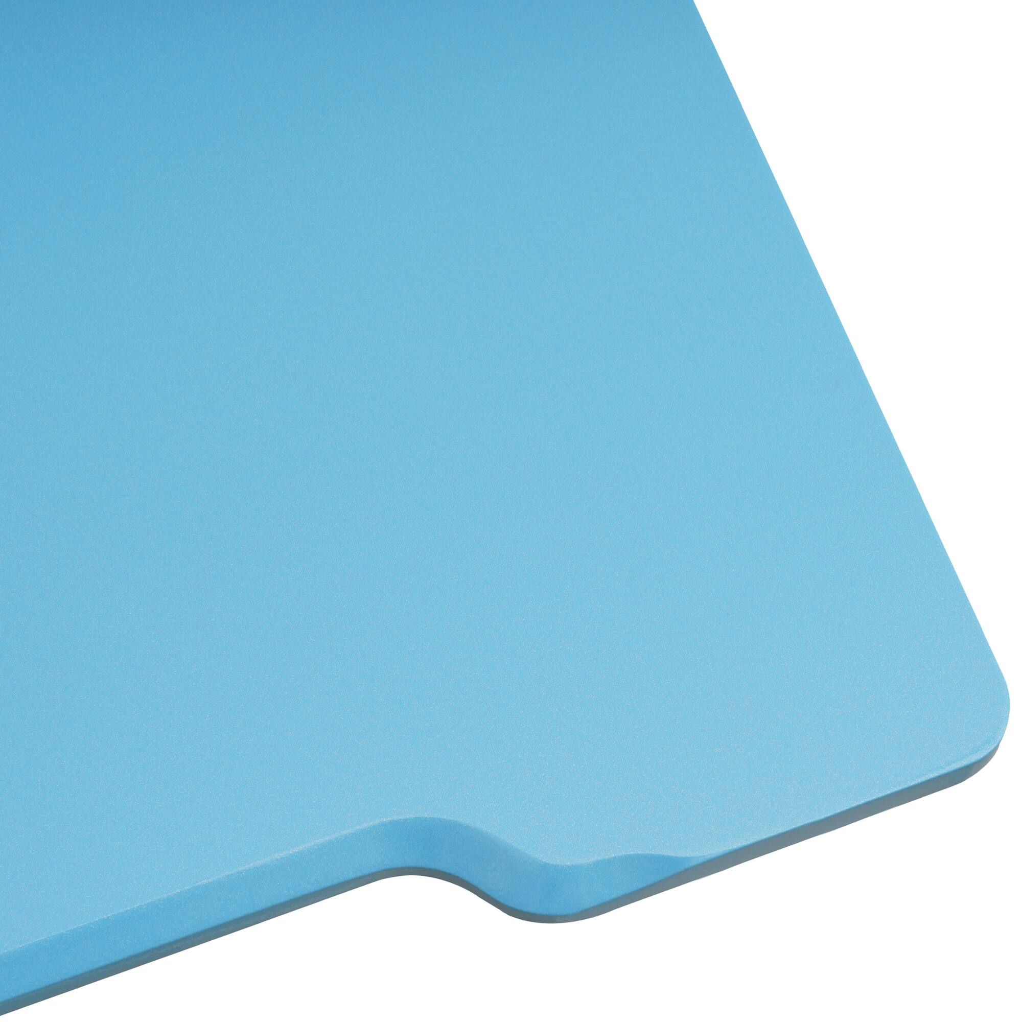 Alt View 2. GOODSILO - Kids Gaming Desk with Headphone Holder and Cable Management in Vibrant Colors - Blue.