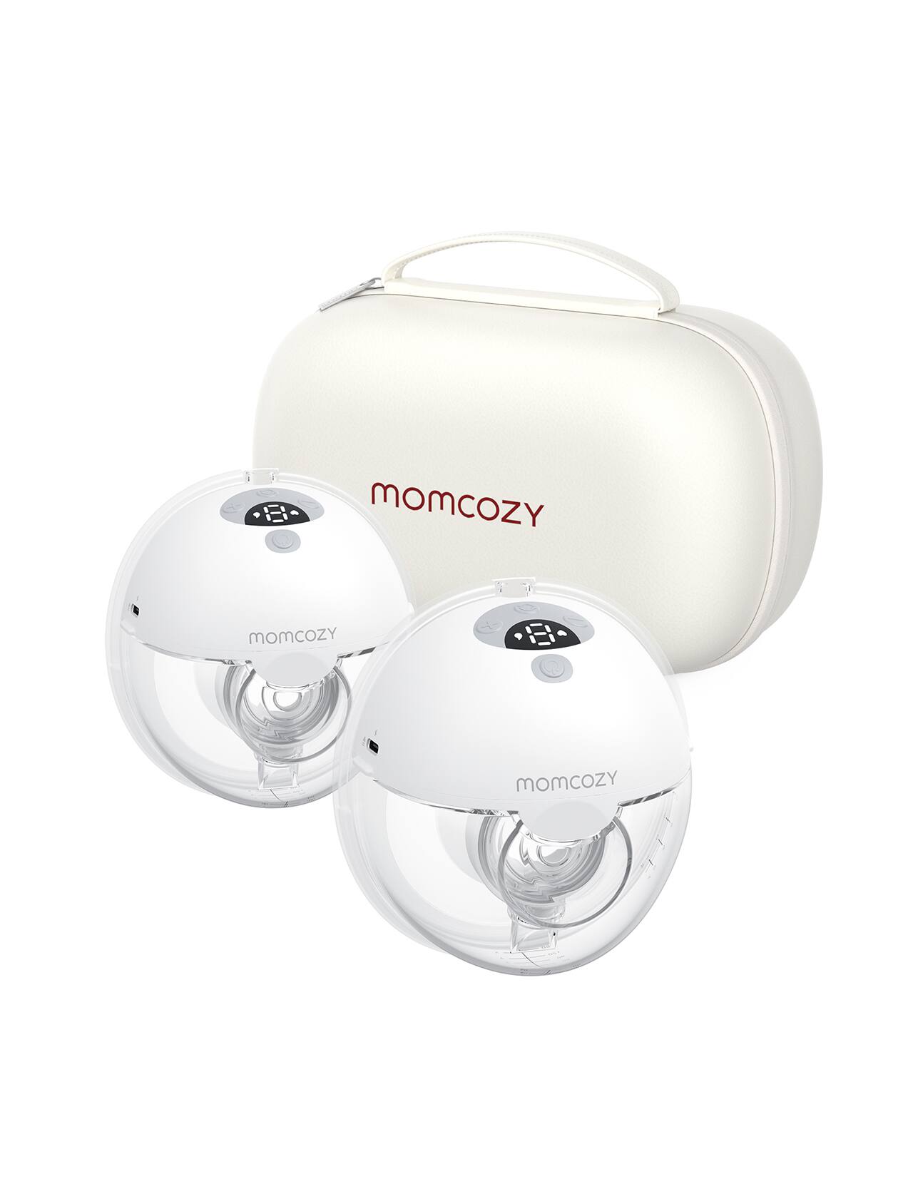 Momcozy - Double M5 Wearable Electric Breast Pump - Gray