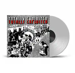 The Exploited - Totally Exploited - UK Exclusive Clear Vinyl - VINYL LP