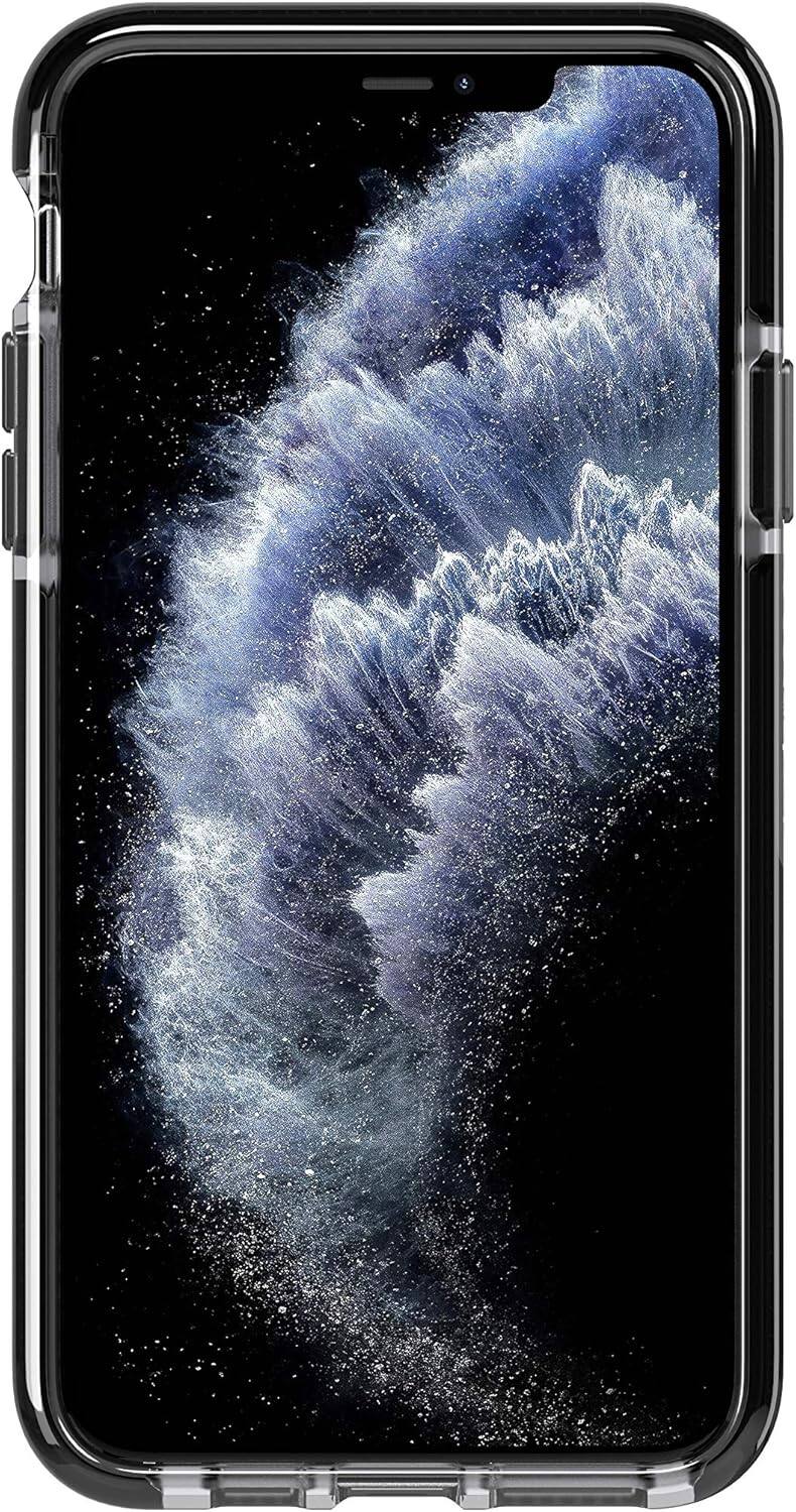 Alt View 1. Tech21 - Tech21 Evo Check Series Gel Case for Apple iPhone 11 Pro Max - Smokey Black - Smokey Black.